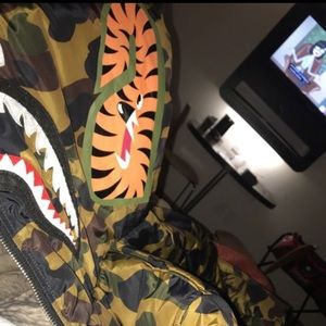 Large bape jacket